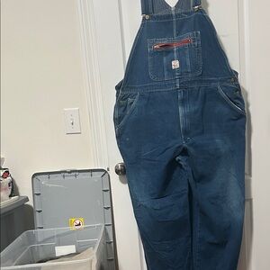 Men's Blue Denim Overalls